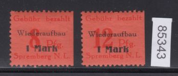 Spremberg, Mich.-Nr.: 15+16 A **