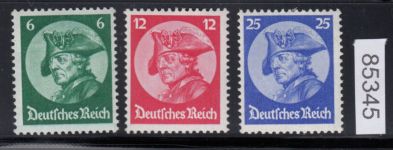 DR 1933, Mich.-Nr.: 479-481 ** geprüft
