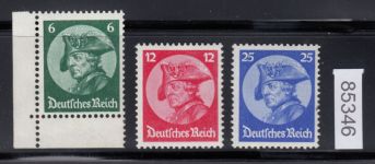 DR 1933, Mich.-Nr.: 479-481 **