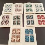 Frankreich 1965-69 **MH  5 Stück komplett  Rotes Kreuz