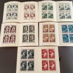 Frankreich 1965-69 **MH  5 Stück komplett  Rotes Kreuz