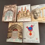 Frankreich 1970-74 **MH  5 Stück komplett  Rotes Kreuz