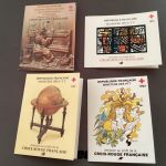 Frankreich 1980-83 ** MH  4 Stück komplett  Rotes Kreuz