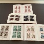 Frankreich 1980-83 ** MH  4 Stück komplett  Rotes Kreuz