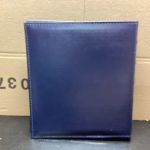 Leuchtturm Ringbinder Optima ( 4 Ringe) blau + 30 Hüllen  gebraucht