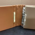 SAFE Album Braun Compact + Hüllen 4- Ring Mechanik  FDC