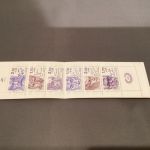 Frankreich 1985 :  MH 2  Mi 2484-2489 C ** postfrisch