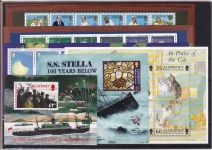 GB-Alderney 1995-1999, Mich.-Nr.: 82-144 ** komplett