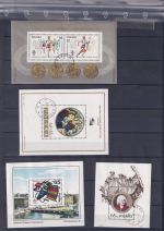 Polen 1984-86, Mich.-Nr.: 2899-3075 komplett gestempelt Bl. 95+101 fehlt