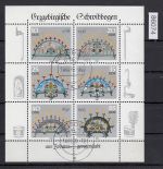 DDR 1986, Mich.-Nr.: 3057-62 gestempelt "Bedarf" ERSTTAG  Kleinbogen oben ndg. !!!