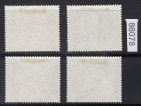 Bund 1957, Mich.-Nr.: 270-73 LUXUS Ersttag gestempelt  Berlin-Charlottenburg