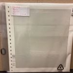 Lindner-T Blanco Blätter  802109  10 Stück  gebraucht