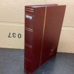 Briefmarkenalbum Einsteckalben  DIN A4 48 Seiten schwarz gebraucht