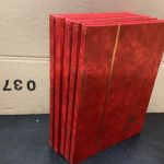 Briefmarkenalbum  5 Stück  a 16 Seiten A4 Einsteckalben Seiten schwarz   gebraucht