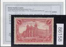 DR 1900, Mich.-Nr.: 63 b  *  geprüft  Befund