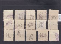 Österreich, Firmenlochungen, Perfins