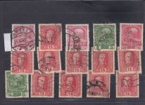 Österreich, Firmenlochungen, Perfins