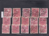 Österreich, Firmenlochungen, Perfins