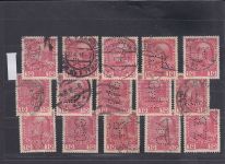 Österreich, Firmenlochungen, Perfins