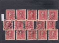 Österreich, Firmenlochungen, Perfins