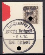 Sudetenland Reichenberg, Mi.-Nr.   12  gestempelt  geprüft   Befund