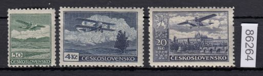 Tschechoslowakei 1930 ** 303+307+310 B