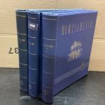 Leuchtturm Klemmbinder Aufdruck DDR  3 Stück gebraucht