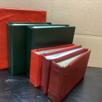 Alben 6 Stück für Briefe, Postk., ETB FDC leer gebraucht