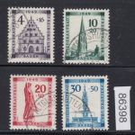 Alliierte Franz. Zone Baden Mi. Nr. 38-41 gestempelt  geprüft  Befund