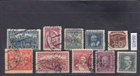 Tschechoslowakei, Firmenlochungen, Perfins