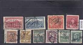 Tschechoslowakei, Firmenlochungen, Perfins