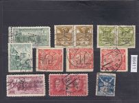 Tschechoslowakei, Firmenlochungen, Perfins