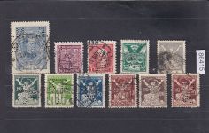 Tschechoslowakei, Firmenlochungen, Perfins