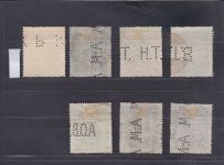 Ungarn, Firmenlochungen, Perfins