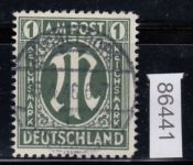 Bizone 1945  Mi. Nr. 35 B gestempelt geprüft  Befund