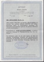 SBZ  1945 Mi.-Nr.:  41 (BI) ** (Ölfarbe)  Geprüft  Attest