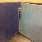 KABE Binder DB 1000 Druckmechanik blau  leer gebraucht