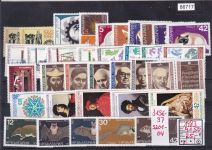 Bulgarien 1983, Mich.-Nr.: ohne 3156-97, 3201-04 **