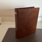 Briefmarkenalbum Einsteckalben DIN A4 32 Seiten  wattiert schwarz gebraucht