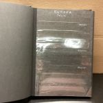 Briefmarkenalbum Einsteckalben  2 Stück  DIN  A4 a 32 Seiten schwarz  gebraucht