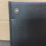 Briefmarkenalbum Einsteckalben  2 Stück  DIN  A4 a 32 Seiten schwarz  gebraucht