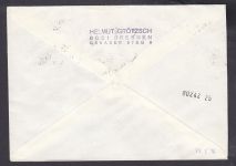 DDR 1976, Mich.-Nr.: 2107  gestempelt Brief  DV FNr. 3   Eckrand  Druckvermerk