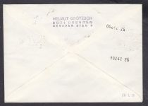 DDR 1976, Mich.-Nr.: 2109  gestempelt Brief  DV FNr. 1   Eckrand  Druckvermerk