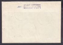 DDR 1976, Mich.-Nr.: 2116  gestempelt Brief  DV FNr. 4   Eckrand  Druckvermerk