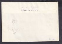 DDR 1976, Mich.-Nr.: 2146  gestempelt Brief  DV FNr. I   Eckrand  Druckvermerk