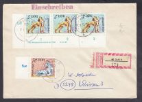 DDR 1976, Mich.-Nr.: 2155  gestempelt Brief  DV FNr. 3   Eckrand  Druckvermerk