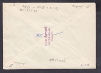 DDR 1976, Mich.-Nr.: 2155  gestempelt Brief  DV FNr. 3   Eckrand  Druckvermerk