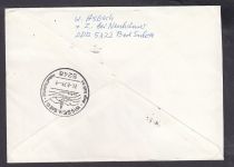 DDR 1976, Mich.-Nr.: 2157  gestempelt Brief  DV FNr. 1   Eckrand  Druckvermerk