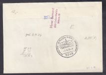 DDR 1976, Mich.-Nr.: 2160  gestempelt Brief  DV FNr. 4   Eckrand  Druckvermerk