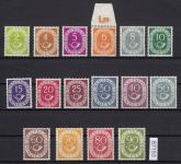 Bund 1951, Mich.-Nr.: 123-138 **  geprüft  Attest
